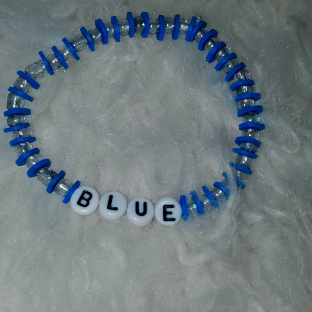 Blue bracelet